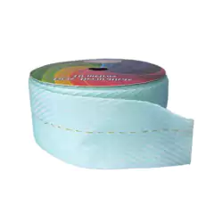 Fita chevron Sinimbu- verde água (rolo de 10 mts) - Mania de Fitas