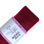 Fita voal/organza Sanding - 033 - vinho (peça 5 metros)