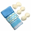 Kit Pelúcia (3 mts + 3 apliques) - azul claro