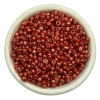 Miçangão 4mm - (50 gr.) - Vermelho metalizado