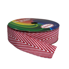 FITA CHEVRON SINIMBU - VERMELHA (rolo de 10 mts) na internet