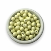 MIÇANGA - BOLA EMBORRACHADA 8MM - Creme Amarelado (50 gr.)