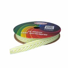 Fita chevron Sinimbu- amarelo (rolo de 10 mts) - comprar online