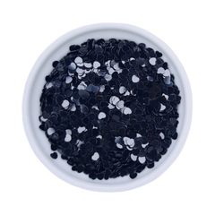 APLIQUE MICRO CONFETES (7 gr) - Coraçãozinho preto