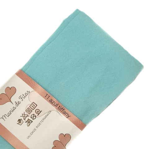 Meia de Seda Passo Fofo (unidade) - 11 - AZUL TIFFANY