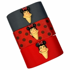 Kit fitas Minnie - Vermelho (3 mts)
