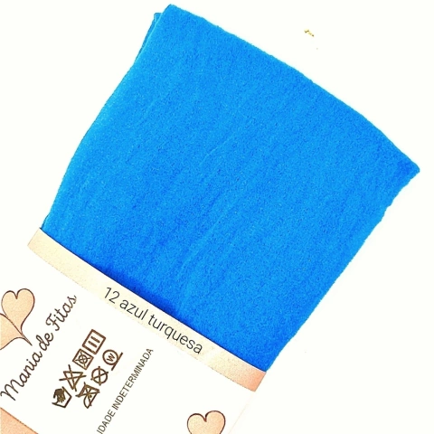 Meia de Seda Passo Fofo (unidade) - 12 - AZUL TURQUESA