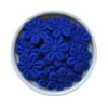 MINI FLORZINHA DE TECIDO - 2cm (pct com 20 unidades) - AZUL ROYAL