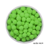 Mini pompom (10mm) - aprox 100 unidades - VERDE NEON