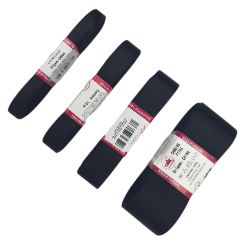 FITA GORGURÃO SANDING - 006 - preto (10 metros)