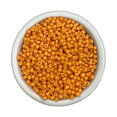Miçangão 2mm (50 gr.) - Laranja claro