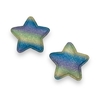 APLIQUE ESTRELA GLITTER FINO TIE DYE (3 unidades) - MODELO 3