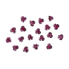 FLORZINHA DE ALUMÍNIO P (20 UNIDADES) - ROSA CLARO