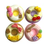 Apliques donuts - Resina (3 unid. sortidos)