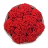 Pompom de Poliéster 20mm (pacote com 10 unidades) - Vermelho