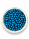 MIÇANGA - BOLA EMBORRACHADA 6MM - AZUL SIDERAL METALIZADO (50 gr.)