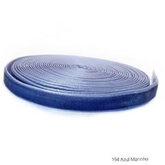 VELUDO SANDING - 10MM (5 metros) - 194 - AZUL MARINHO