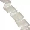 Fita importada voal/organza escalope (3 metros) - Rosa bebê
