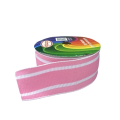 Fita jeans listrada sinimbu - rosa chiclete (rolo 10 mts) na internet