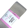 Fita gorgurão Sanding com brilho 38mm - 200 - prata (5 mts)