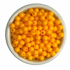 MIÇANGA - BOLA LEITOSA 6MM - Amarelo ouro (50 gr.)