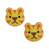 Aplique tigre (3 unid.) Emborrachado