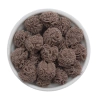 Pompom de Poliéster (15mm) pacote com 20 unidades - Marrom