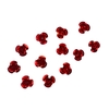 FLORZINHA DE ALUMÍNIO G (20 UNIDADES) - VERMELHO