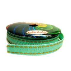 Fita jeans sinimbu - verde (rolo 10 mts) - comprar online