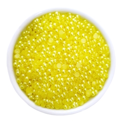 MEIA PÉROLA 3MM (25 gramas) - AMARELA