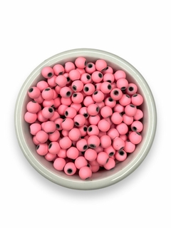 MIÇANGA - BOLA EMBORRACHADA 6MM - ROSA MÉDIO (50 gr.)