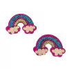 APLIQUE ARCO ÍRIS NUVENS - lonita (2 unidades) - PINK