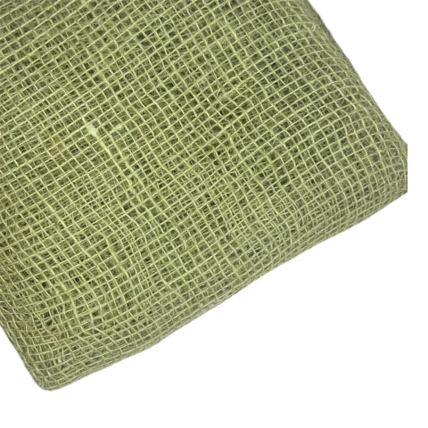 Tecido juta arrastão 100% juta natural - largura 1,00 metro