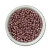 Miçangão metalizado 4mm - (50 gr.) - Rosé