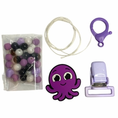 Kit prendedor de chupeta Bolofofo - Pocu polvinho