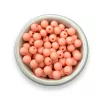 MIÇANGA - BOLA EMBORRACHADA 8MM - Pêssego Clarinho (50 gr.)