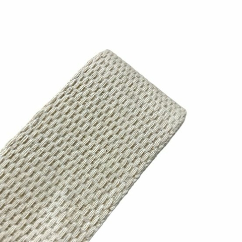 Fita de algodão 40mm - Cru (5 metros)