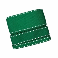 Fita Pespontada Yama 10/22/38mm (3 mts) - Verde escuro