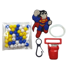 KIT PRENDEDOR DE CHUPETA - SUPERMAN (MODELO 2)