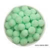 Mini pompom (10mm) - aprox 100 unidades - VERDE MENTA CLARO