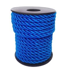 CORDÃO DE SÃO FRANCISCO 5MM - 2 METROS - AZUL ROYAL