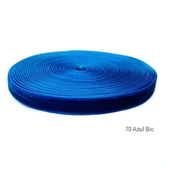 VELUDO SANDING - 10MM (5 metros) - 70 - AZUL BIC