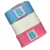 Kit 3 mts de fita + 2 apliques escolar - Letra B