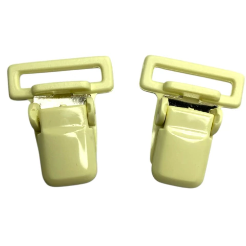 BASE PARA PRENDEDOR DE CHUPETA (2 unidades) - Amarelo candy