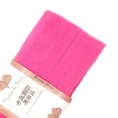 Meia de Seda Passo Fofo (unidade) - 30 - ROSA CÍTRICO