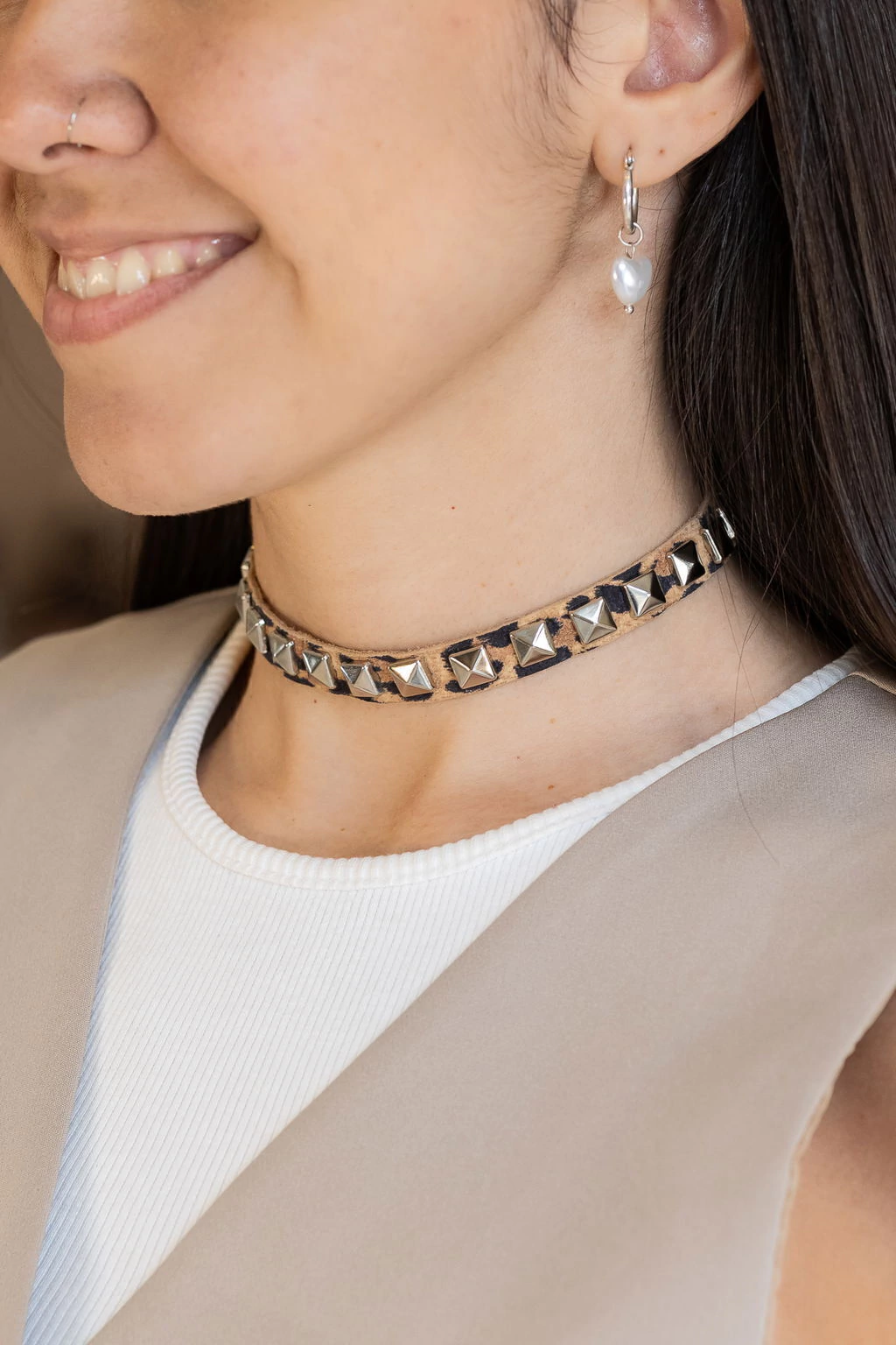 Brazalete - Choker Tachas