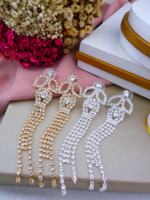 Brinco Bijuteria Linha Festa (CADA – SELECIONE A COR DESEJADA) #B0104505 - comprar online