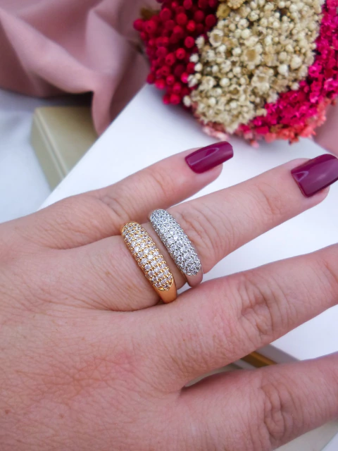 Anel Bijuteria (CADA - SELECIONE A COR E A NUMERAÇÃO DESEJADA) #A0702561 - comprar online