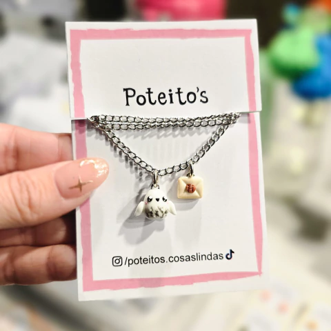 Collar Lechuza con Cartita - comprar online