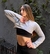 Crop top m/larga rústico - comprar online